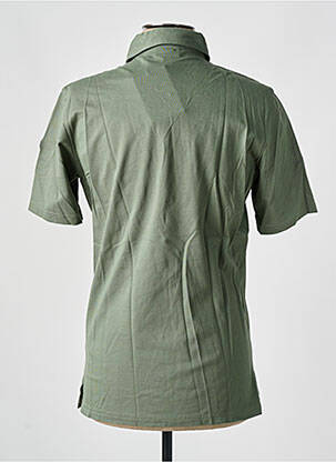 Polo coupe cintrée manches courtes vert FUSALP homme