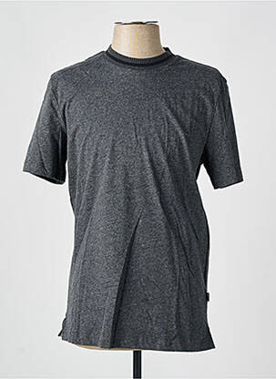 T-shirt coupe droite manches courtes gris HUGO BOSS homme