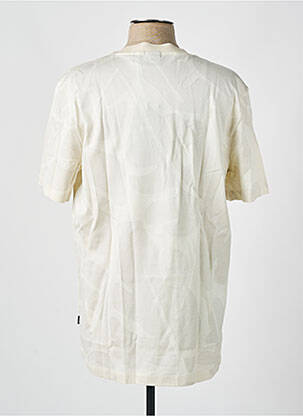 T-shirt coupe droite manches courtes beige HUGO BOSS homme