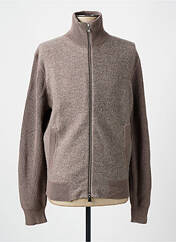 Gilet manches longues beige HUGO BOSS pour homme seconde vue