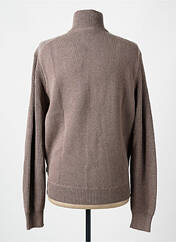 Gilet manches longues beige HUGO BOSS pour homme seconde vue