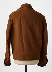 Manteau court marron SELECTED pour homme seconde vue