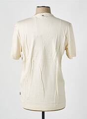 T-shirt beige HUGO BOSS pour homme seconde vue