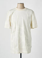 T-shirt beige HUGO BOSS pour homme seconde vue