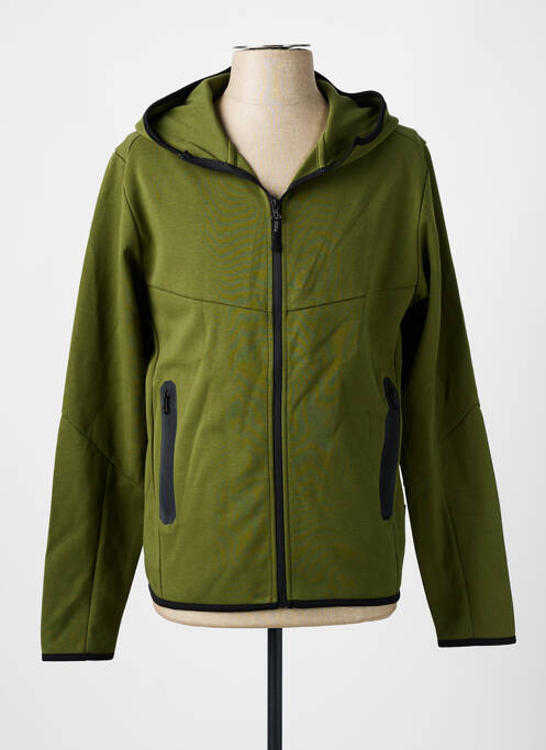 Veste casual resserrée sur le bas vert JACK & JONES homme