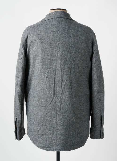 Veste casual fermeture boutonnée sur le devant gris HUGO BOSS homme