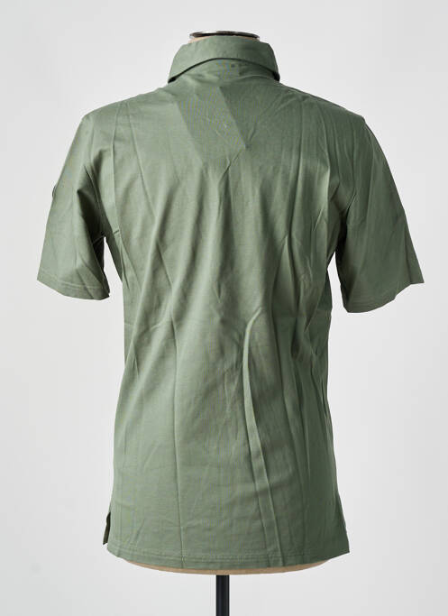 Polo coupe cintrée manches courtes vert FUSALP homme