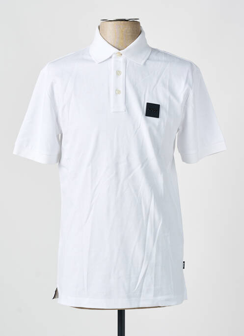 Polo blanc HUGO BOSS pour homme