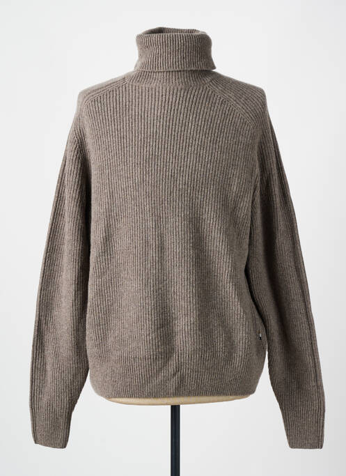 Pull manches longues manches longues gris HUGO BOSS homme