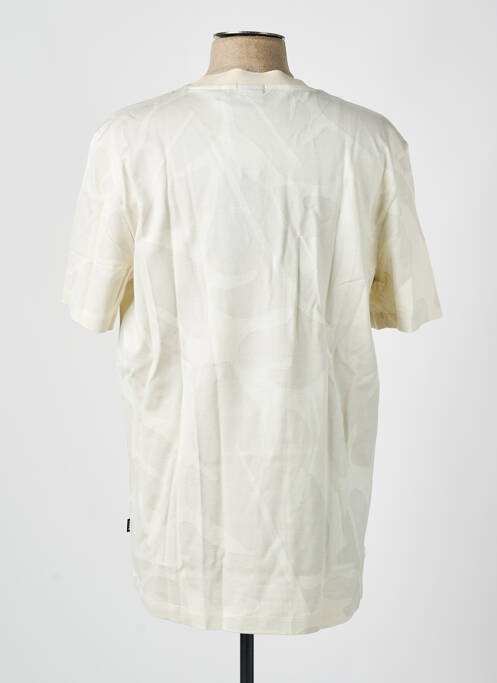 T-shirt beige HUGO BOSS pour homme
