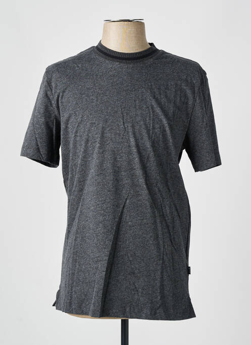 T-shirt gris HUGO BOSS pour homme