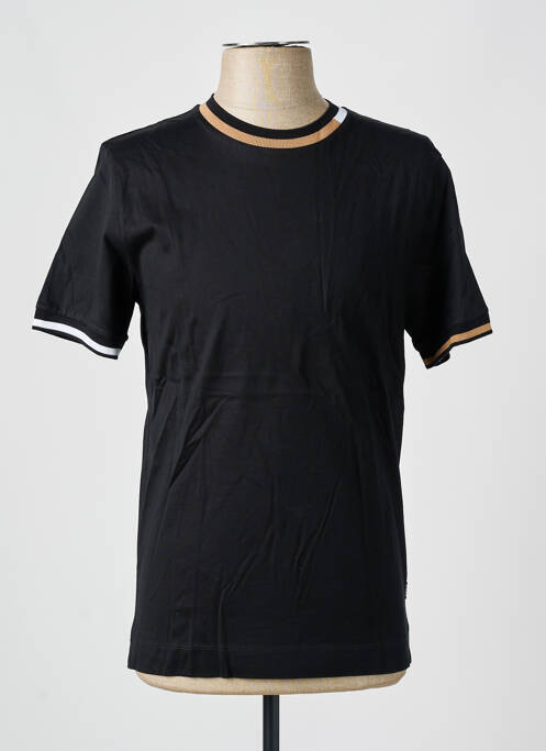 T-shirt noir HUGO BOSS pour homme