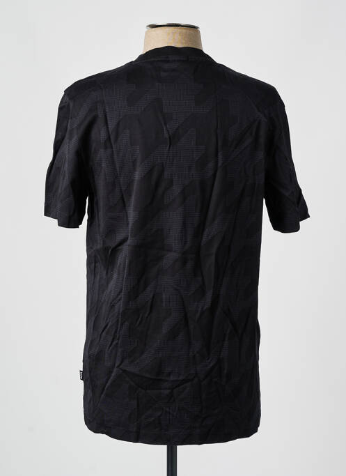 T-shirt noir HUGO BOSS pour homme