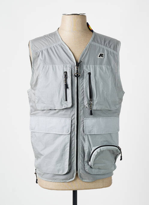 Veste casual gris KWAY pour homme