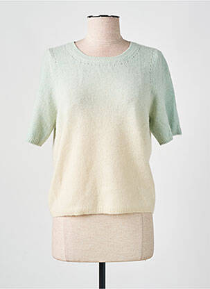 Pull bleu MAJESTIC FILATURES pour femme