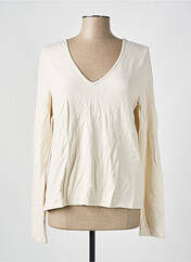 Top beige MAJESTIC FILATURES pour femme seconde vue
