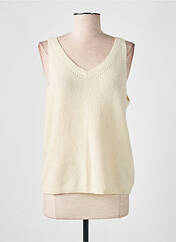 T-shirt beige MAJESTIC FILATURES pour femme seconde vue