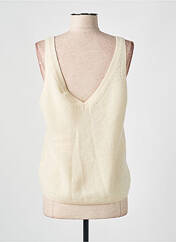 T-shirt beige MAJESTIC FILATURES pour femme seconde vue