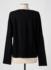 T-shirt noir MAJESTIC FILATURES pour femme seconde vue