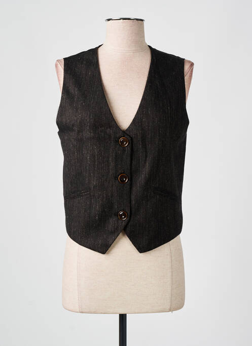 Gilet sans manche noir SESSUN pour femme