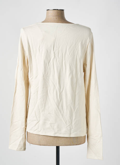 Top beige MAJESTIC FILATURES pour femme