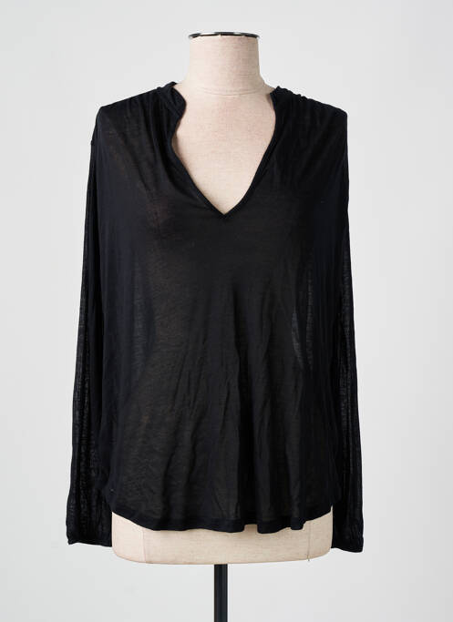 Top noir MAJESTIC FILATURES pour femme