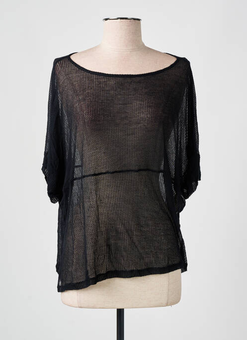 Top noir MAJESTIC FILATURES pour femme