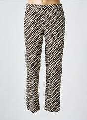 Pantalon droit marron DIEGA pour femme seconde vue