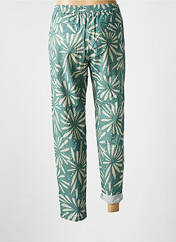 Pantalon droit vert DIEGA pour femme seconde vue