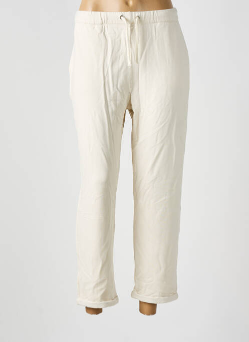 Jogging beige MAJESTIC FILATURES pour femme