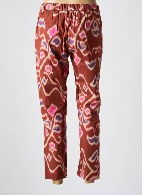 Pantalon 7/8 rouge DIEGA femme