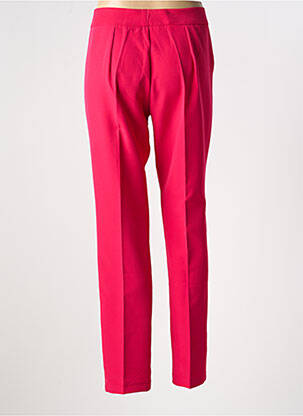 Pantalon slim tissage popeline taille normale rose AN II VITO femme