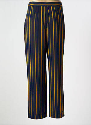Pantalon large tissage popeline noir NICE THINGS femme