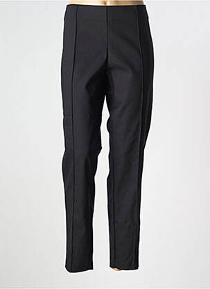 Pantalon slim tissage popeline taille normale noir BLEU BLANC ROUGE femme