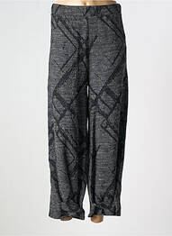 Pantalon large tissage crêpe noir ELSEWHERE femme
