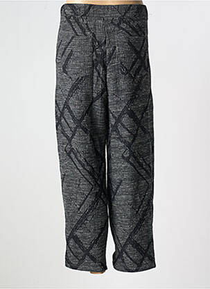 Pantalon large tissage crêpe noir ELSEWHERE femme