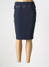 Jupe mi-longue taille normale bleu GARELLA femme