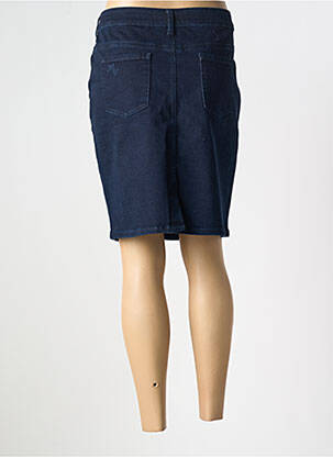Jupe courte poches bleu MALVIN femme