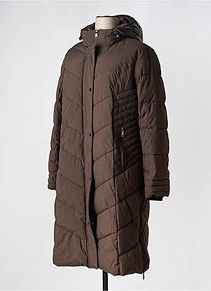 Doudoune marron YEST pour femme