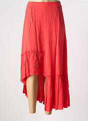 Jupe mi-longue rouge CRISTINA GAVIOLI pour femme seconde vue