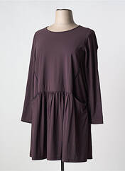 Robe mi-longue marron INDIES pour femme seconde vue