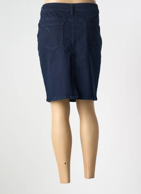 Jupe courte poches bleu MALVIN femme