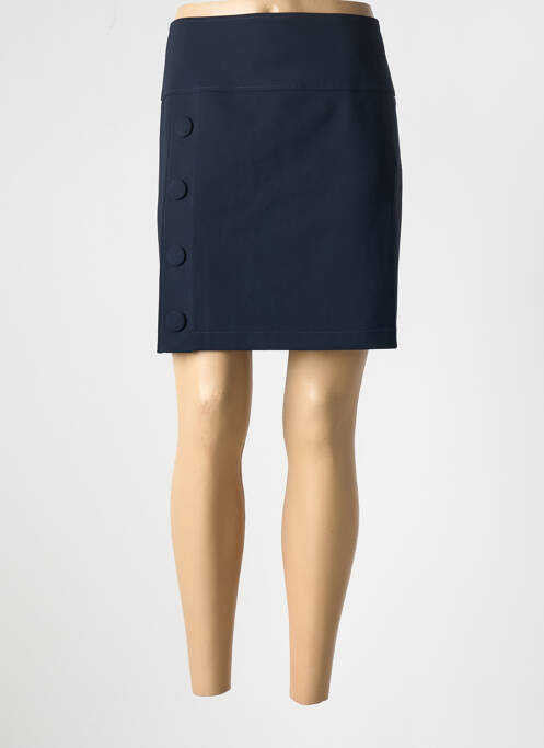 Jupe courte bleu INDIES pour femme