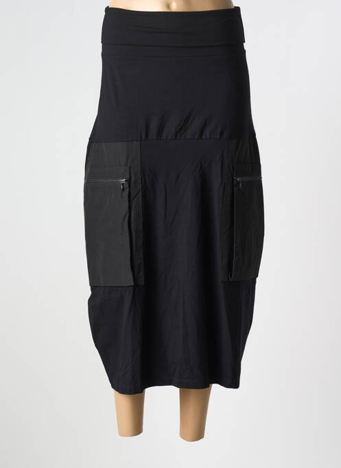 Jupe longue noir ELSEWHERE pour femme
