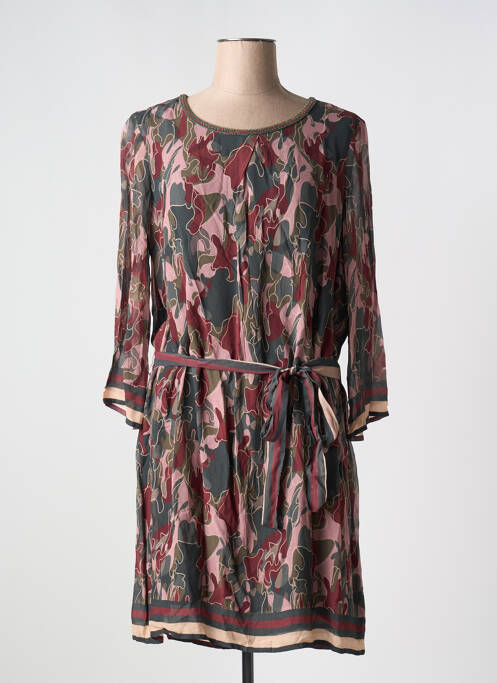 Robe mi-longue vert MALVIN pour femme