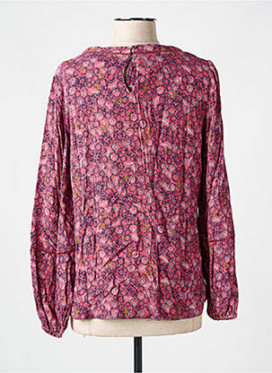 Blouse imprimé fleurs manches longues rose WHITE STUFF femme