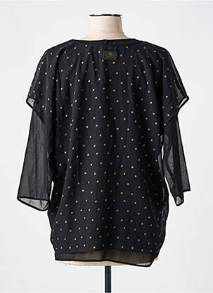 Blouse manches 3/4 manches 3/4 noir GARELLA femme