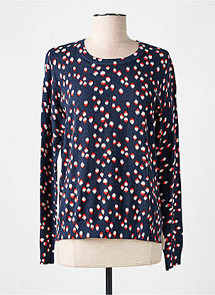 Pull stretch manches longues bleu NICE THINGS femme