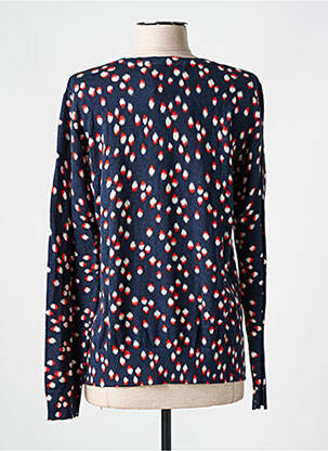 Pull stretch manches longues bleu NICE THINGS femme