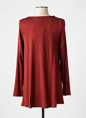 Tunique manches longues orange AN II VITO pour femme seconde vue